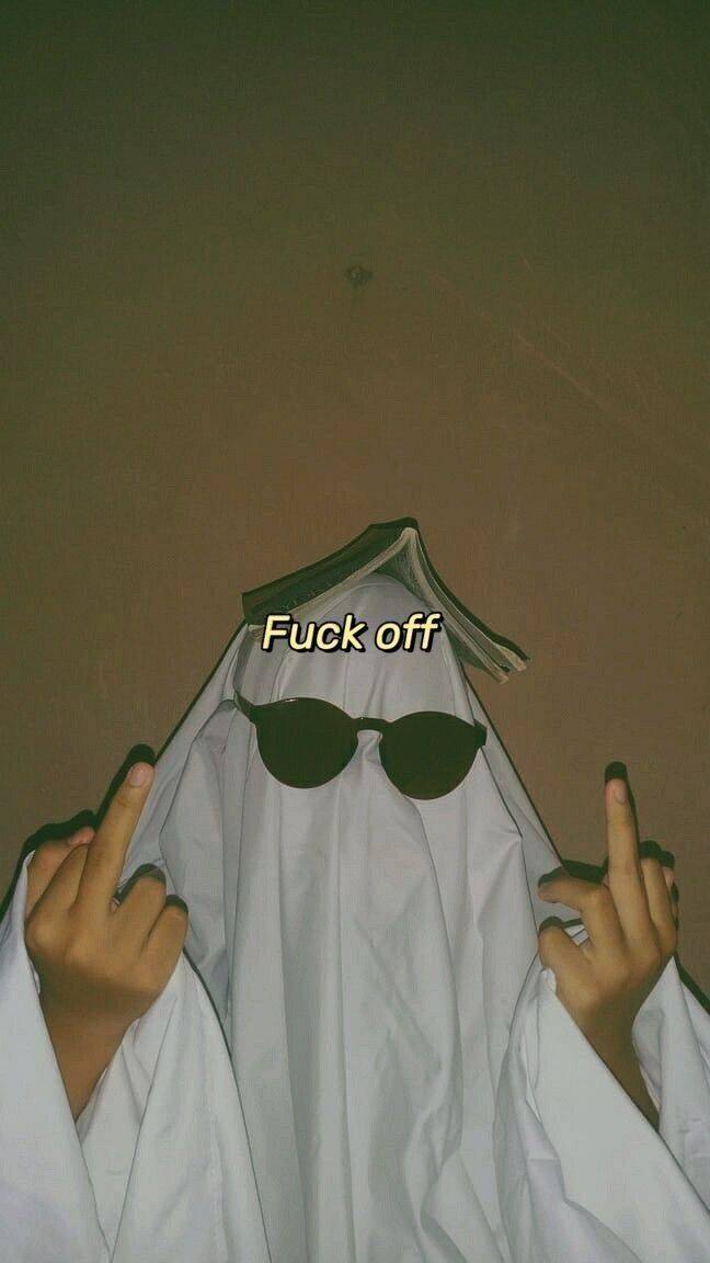 Funny Ghost Instagram pfp Profile Picture with Glasses