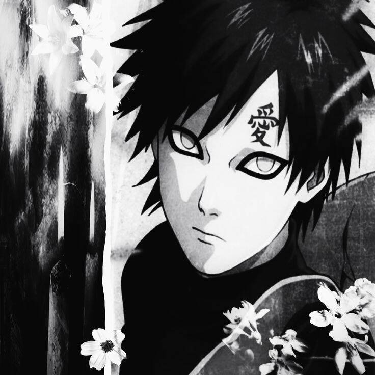 Gaara pfp Profile Picture with Intense Gaze