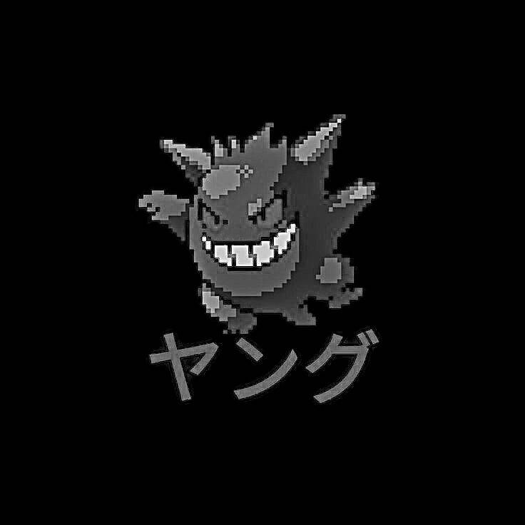 Black pfp Profile Picture of Pokémon Gengar