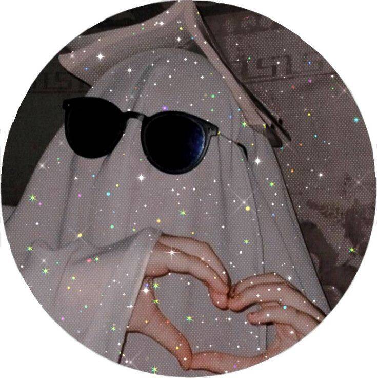 TikTok pfp Profile Picture of Ghost with Sunglasses