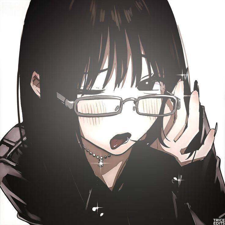 Girl with Glasses pfp Profile Picture