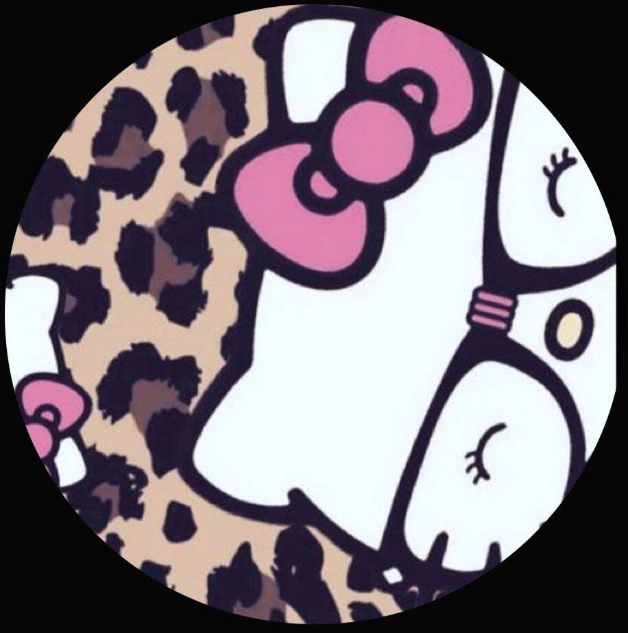 Stylish Hello Kitty pfp Profile Picture with Pink Bow