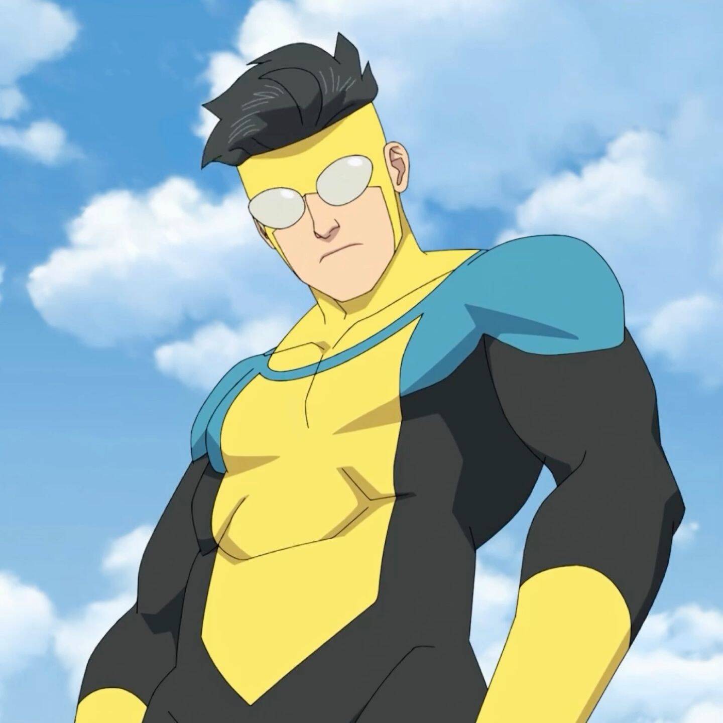 Invincible Mark Grayson with Glasses pfp Profile Picture
