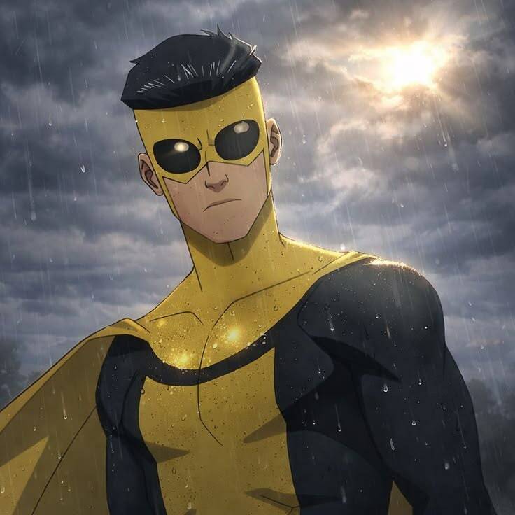 Invincible Mark Grayson in Action pfp Profile Picture