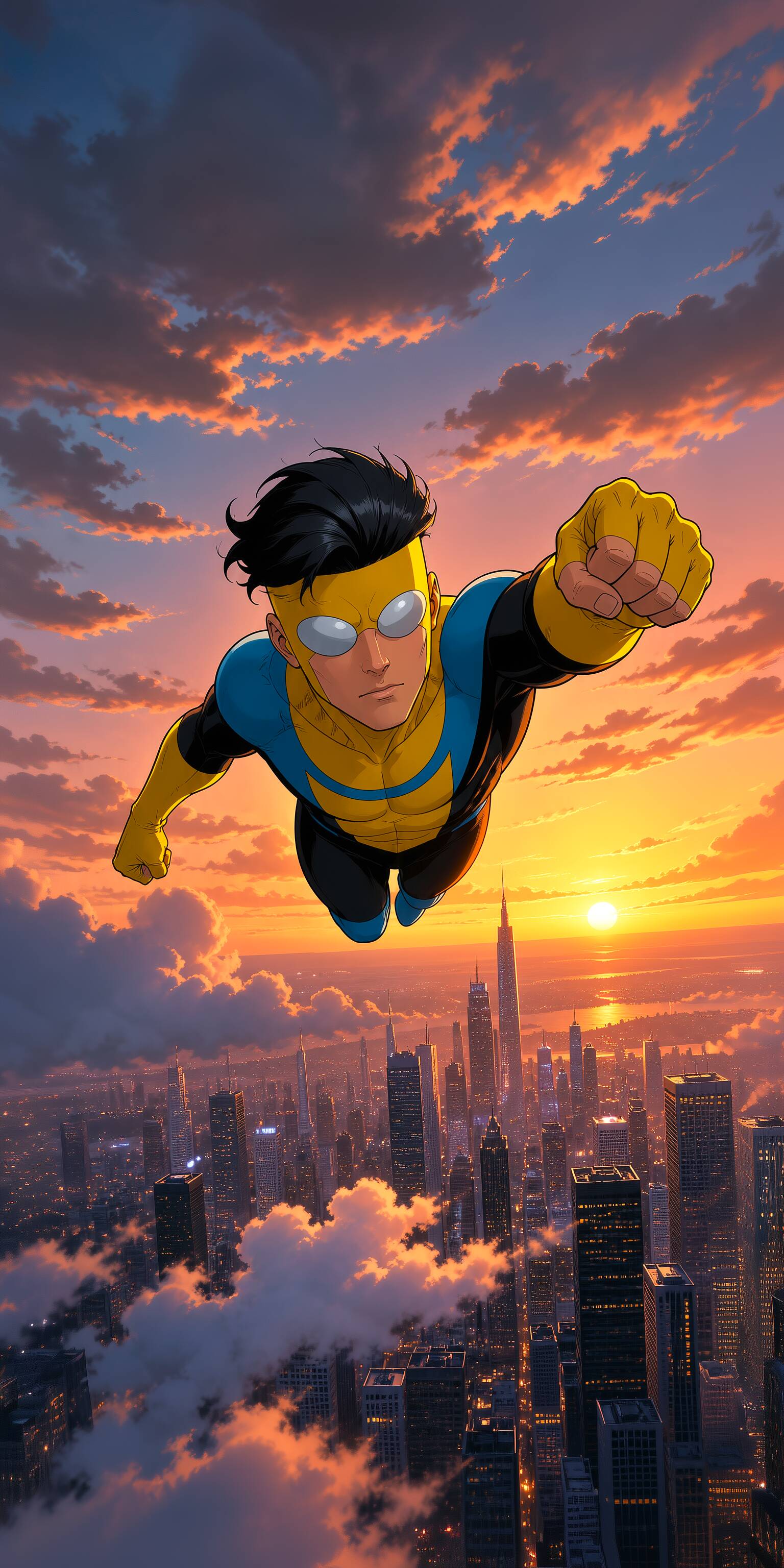 Invincible Mark Grayson Flying pfp Profile Picture
