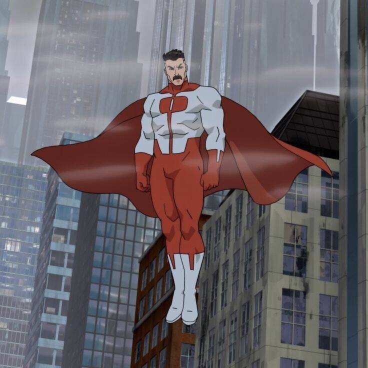 Invincible Omni Man in Action pfp Profile Picture