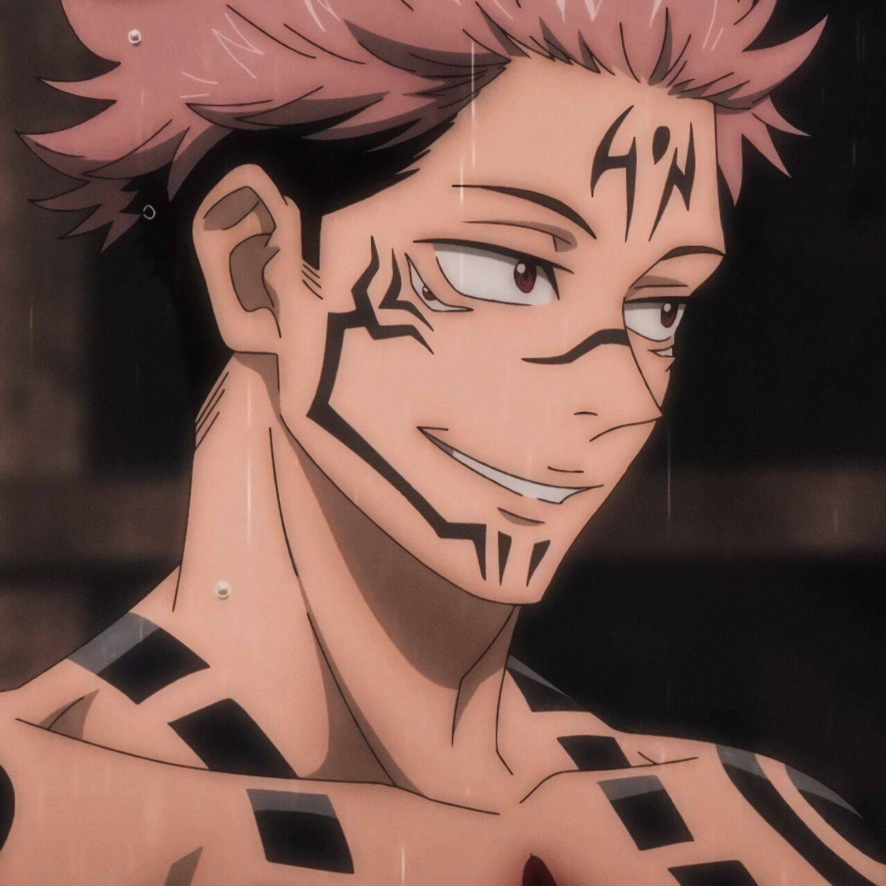 Smiling Itadori Yuji pfp Profile Picture