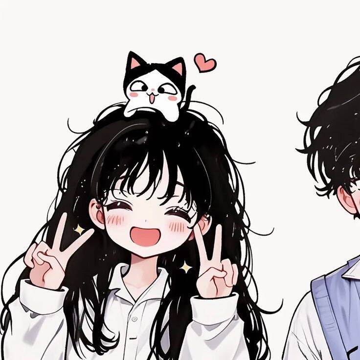Kawaii Style pfp Profile Picture for Matching Couple