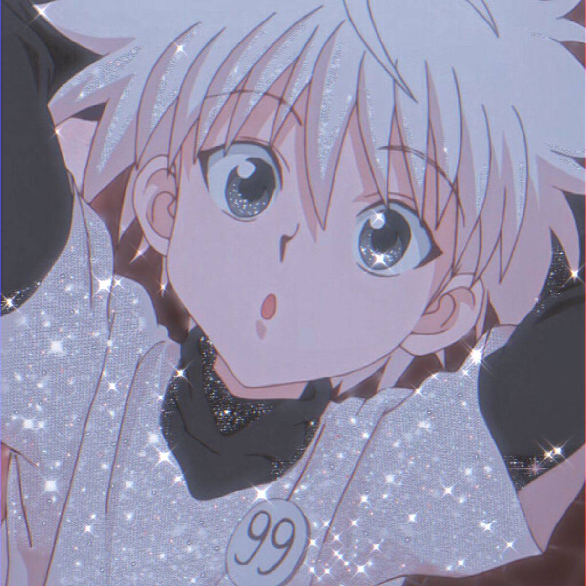 Killua pfp Profile Picture with Shiny Effect