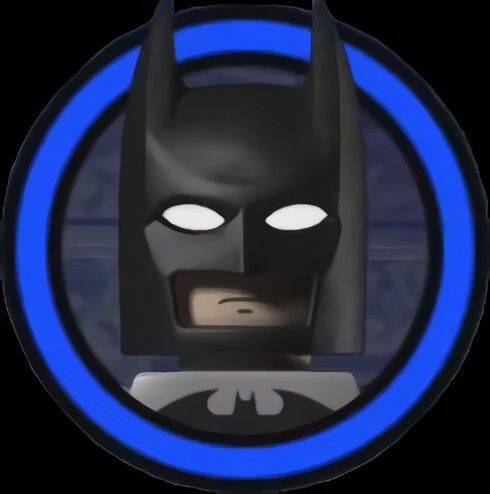 Batman pfp Profile Picture Lego Style with Mask