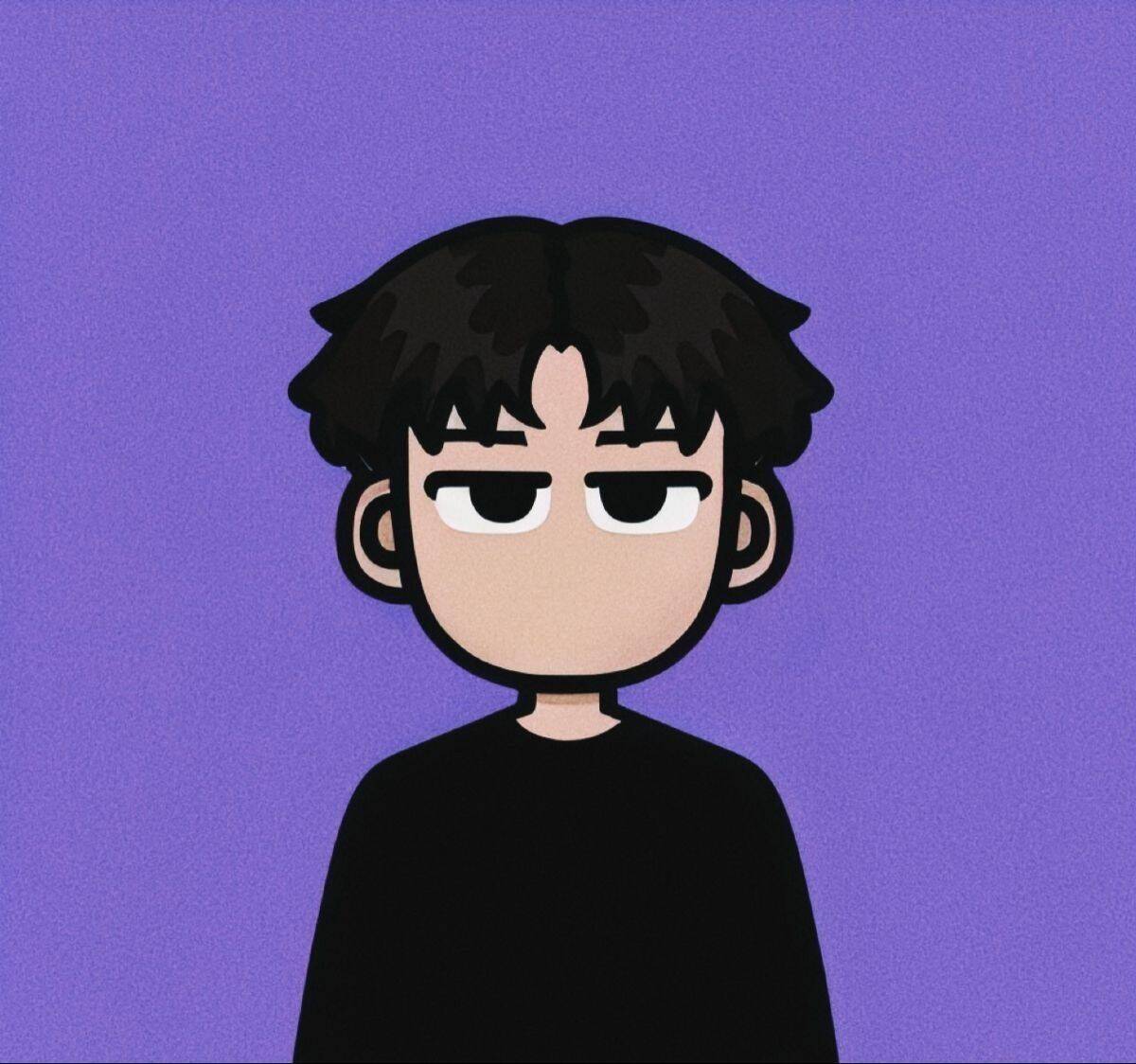 Masculine Instagram pfp Profile Picture Cartoon Style