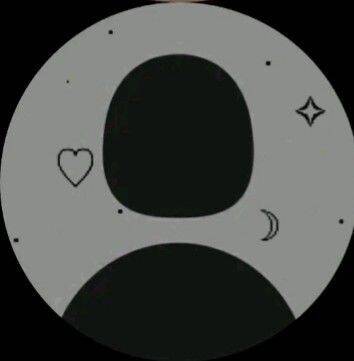 Minimalist with Heart and Stars pfp Profile Picture