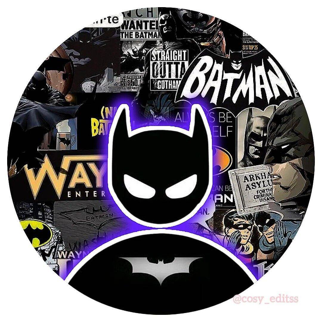 Minimalist Style Batman pfp Profile Picture