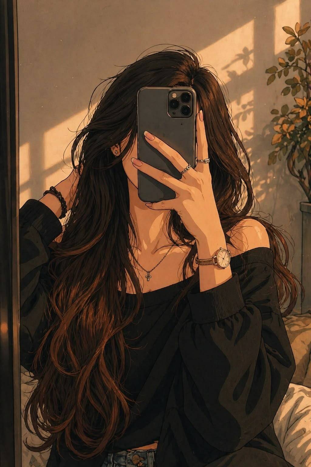 Aesthetic pfp Profile Picture with Modern and Elegant Style