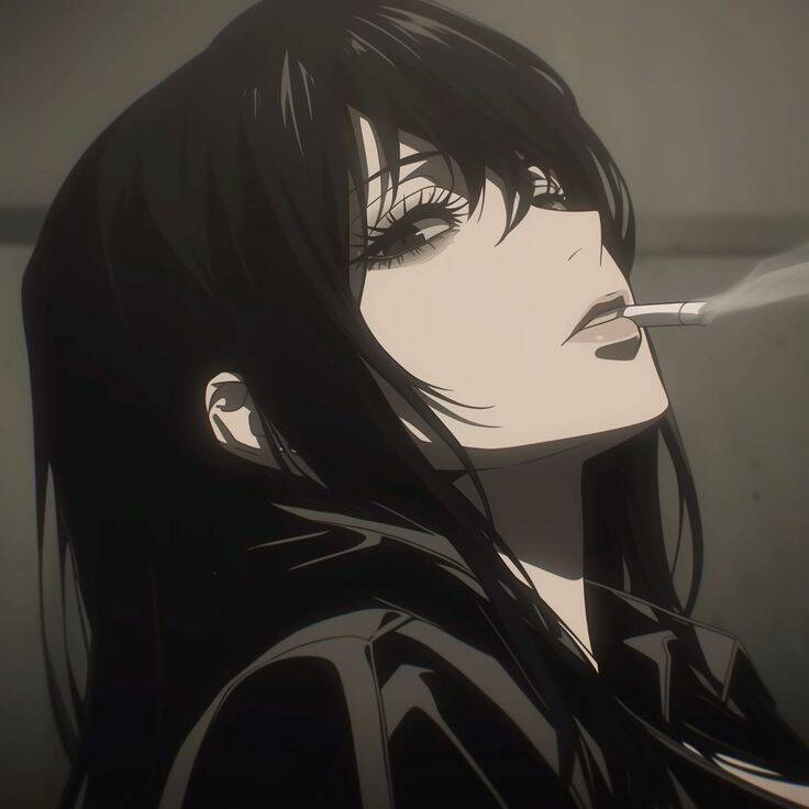 Mysterious Character with Cigarette pfp Profile Picture