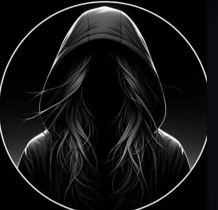 Mysterious pfp Profile Picture with Hood