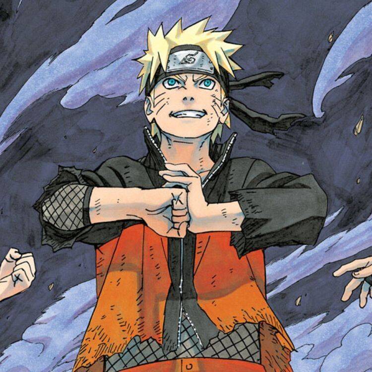 Naruto pfp Profile Picture Smiling in Fighting Style