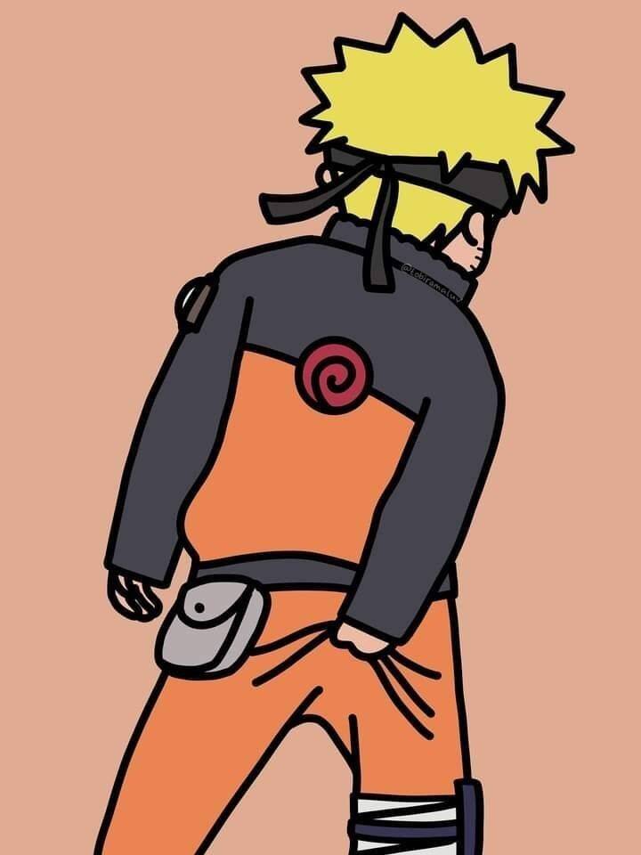 Naruto pfp Profile Picture Looking Back
