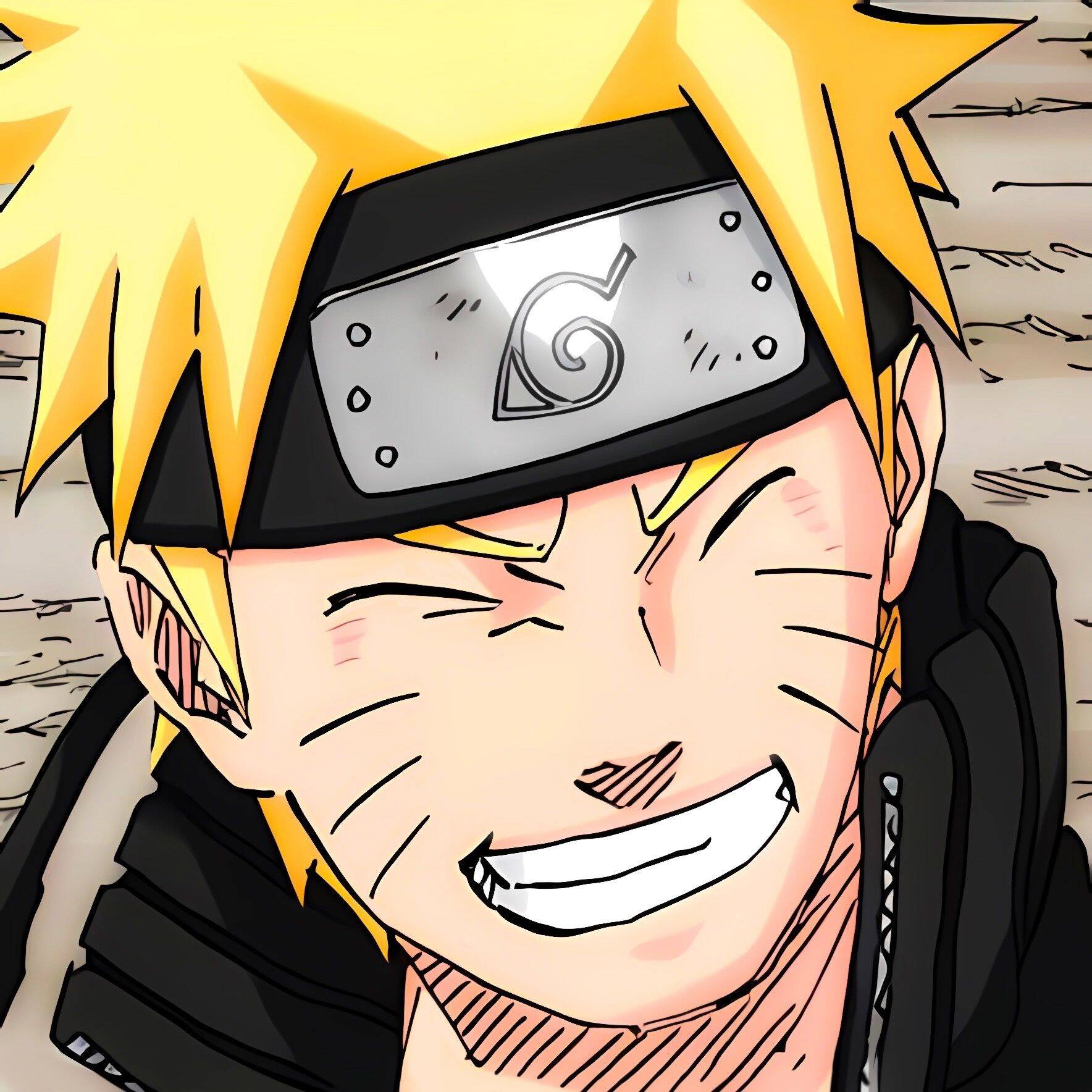 Naruto pfp Profile Picture Smiling in Fun Style