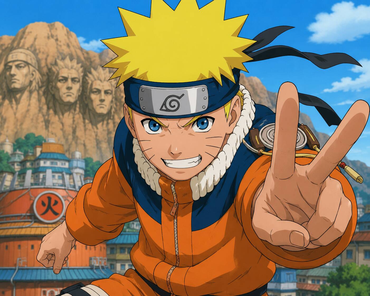 Naruto pfp Profile Picture Making Peace Sign