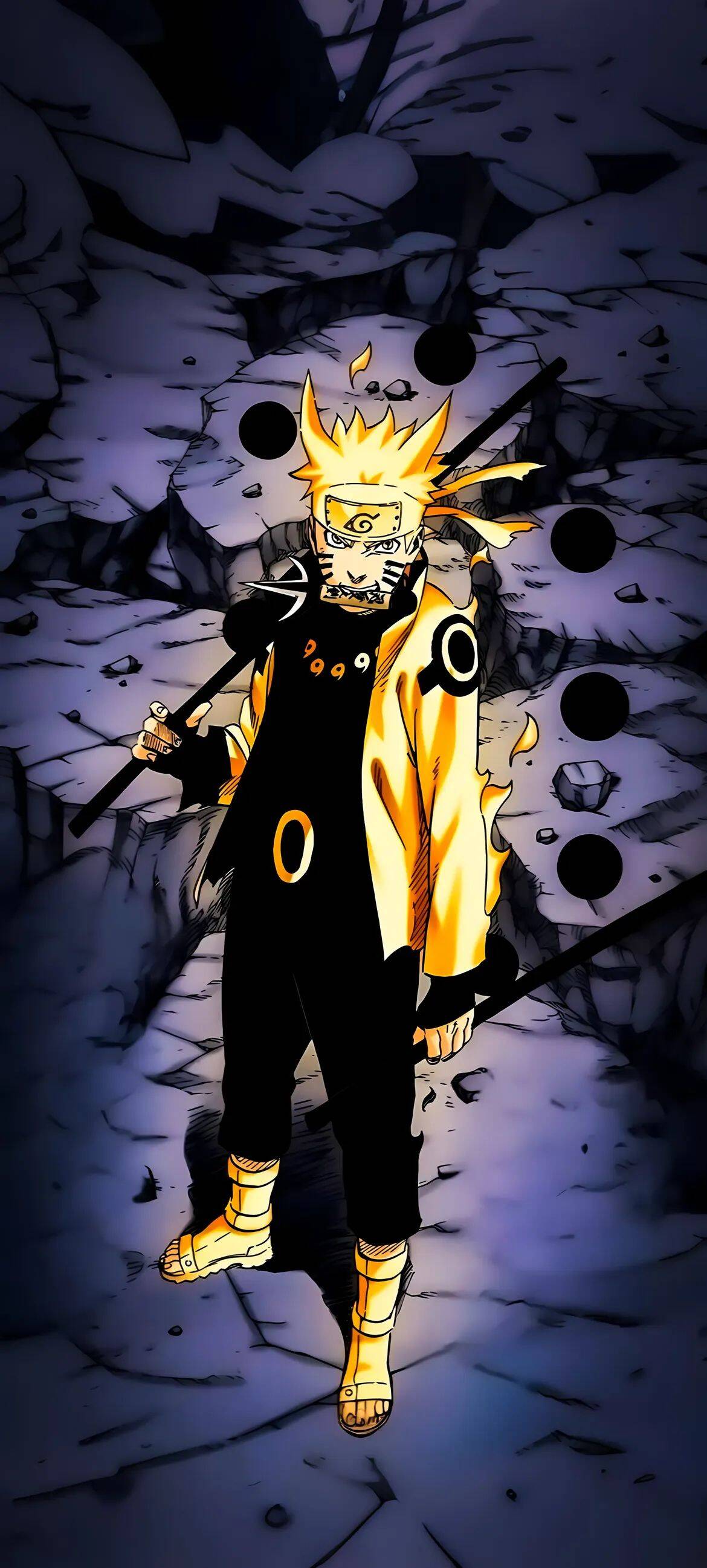 Naruto pfp Profile Picture Shining in Bijuu Mode