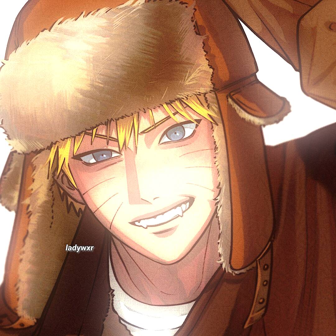 Naruto pfp Profile Picture Smiling with Hat