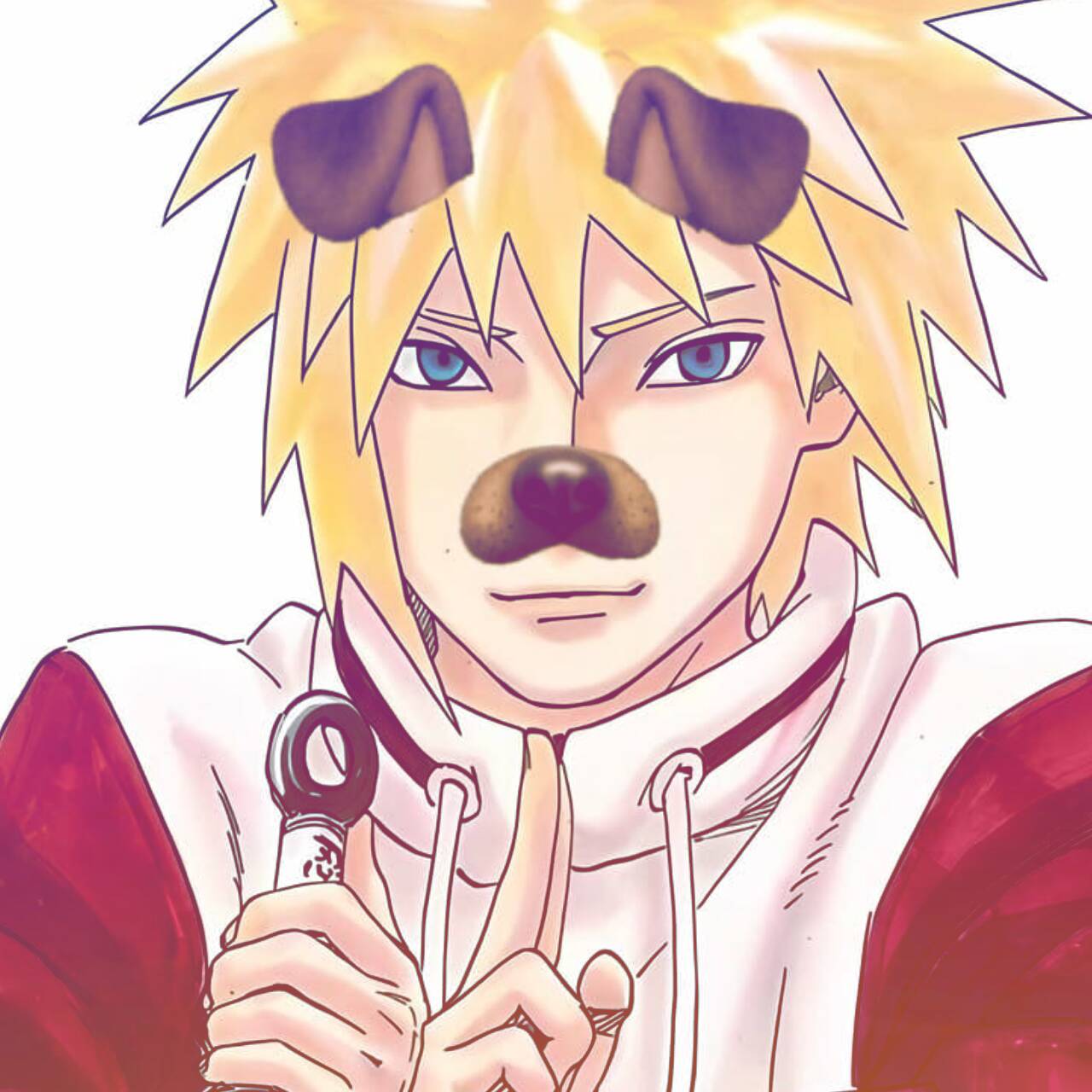 Naruto pfp Profile Picture with Dog Filter