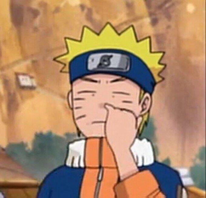 Naruto pfp Profile Picture Making Funny Face