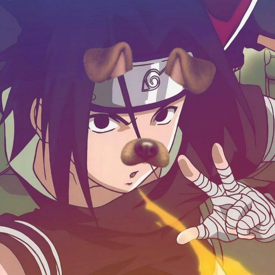 Naruto pfp Profile Picture Cute Style with Dog Filter