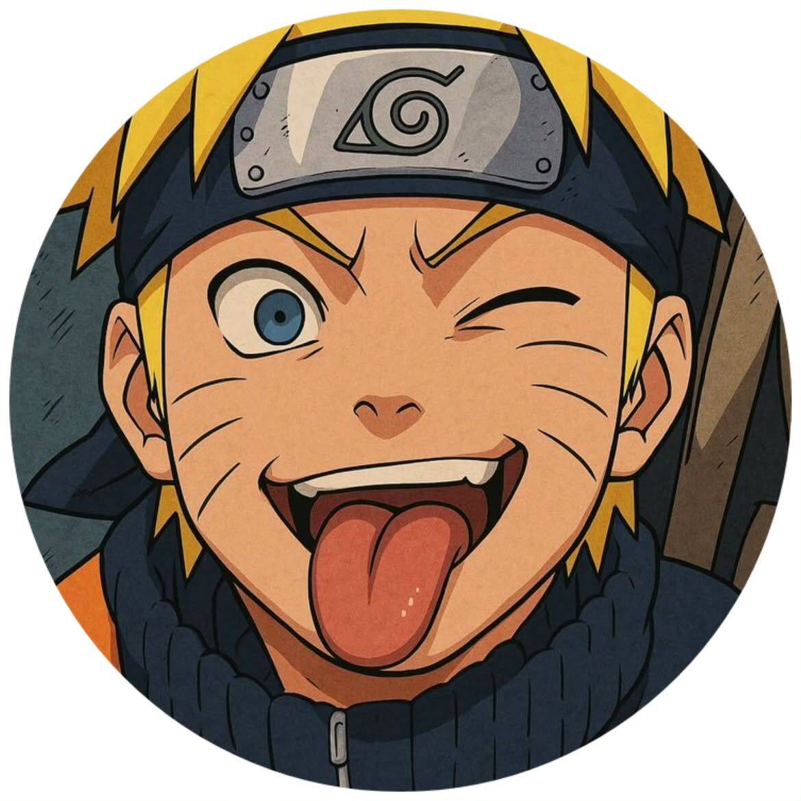 Naruto pfp Profile Picture Smiling and Playing