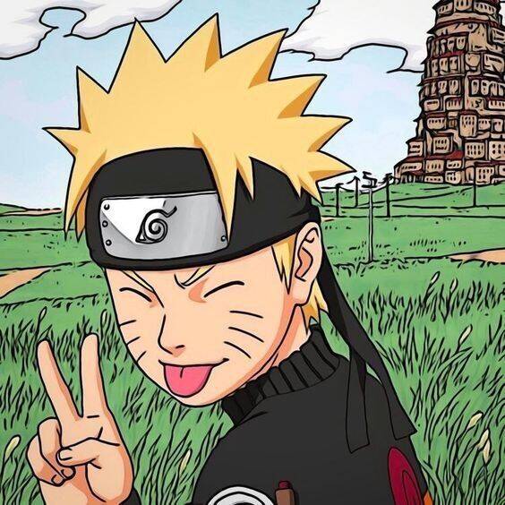 Smiling Naruto pfp Profile Picture