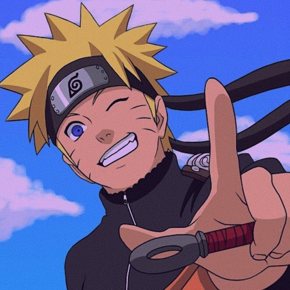 Smiling Naruto pfp Profile Picture