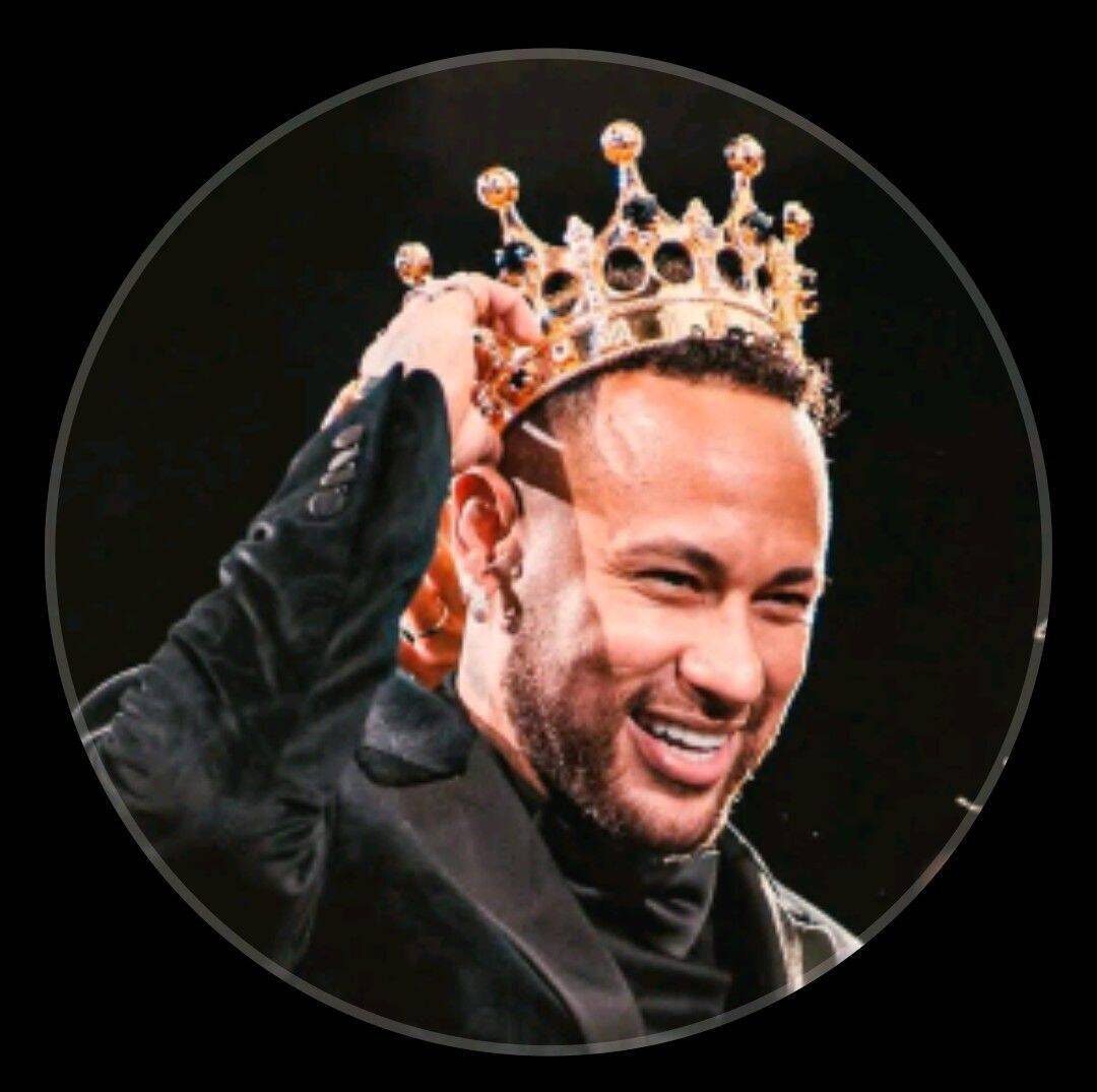 Neymar pfp Profile Picture with Crown