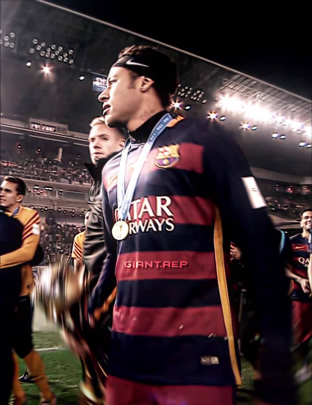 Neymar pfp Profile Picture Celebrating Title with Barcelona