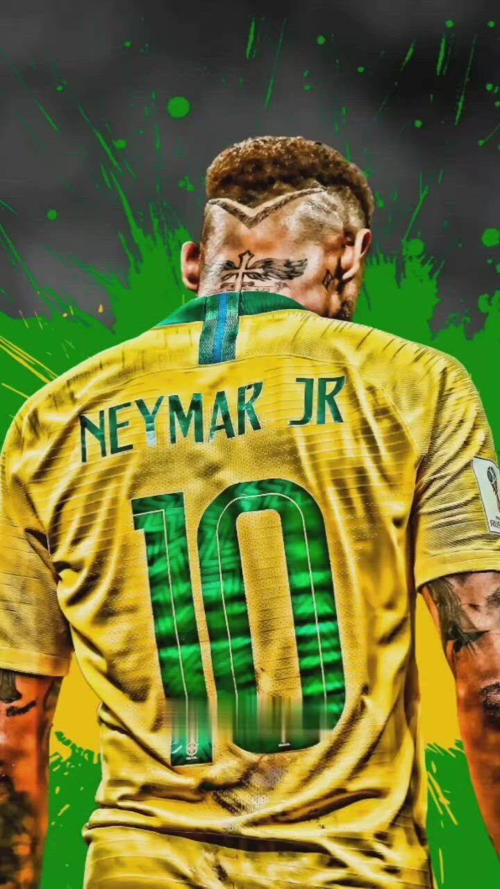 Neymar pfp Profile Picture with Brazil National Team Jersey