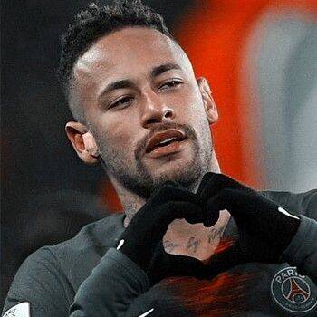 Neymar pfp Profile Picture Making Heart Gesture