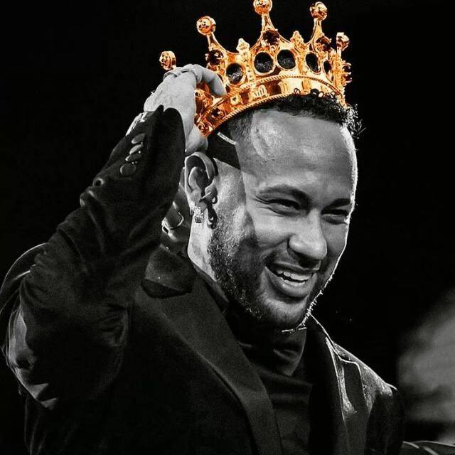 Neymar pfp Profile Picture with Crown