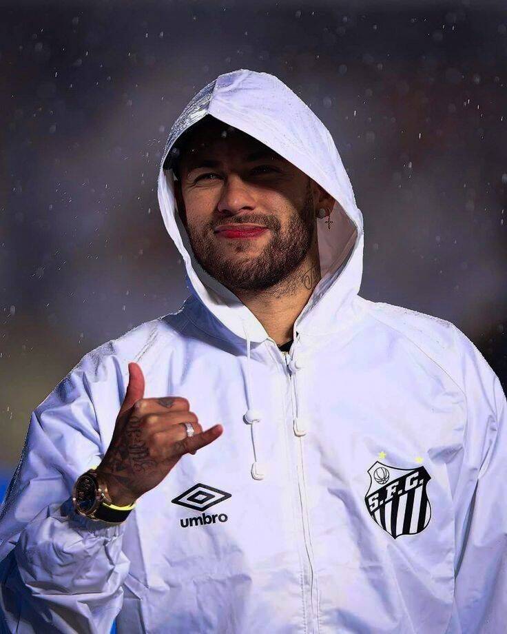 Neymar pfp Profile Picture with Santos Jacket