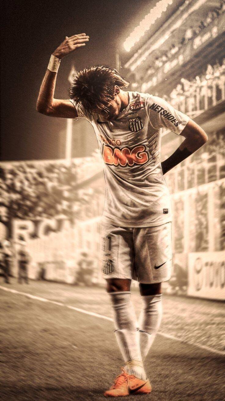 Neymar pfp Profile Picture with Santos Jersey