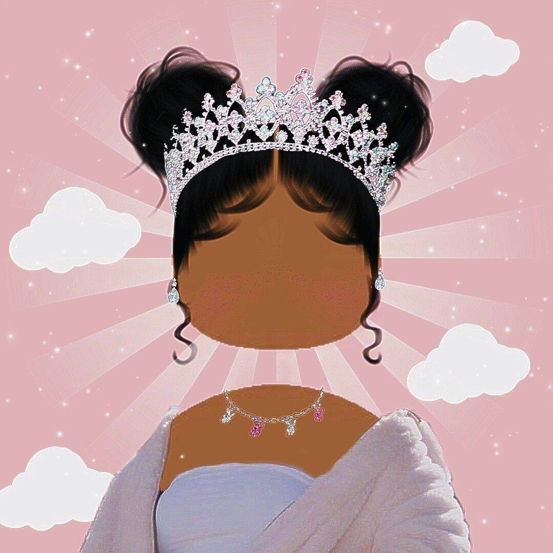 Princess Girl​ pfp Profile Picture with Shiny Tiara