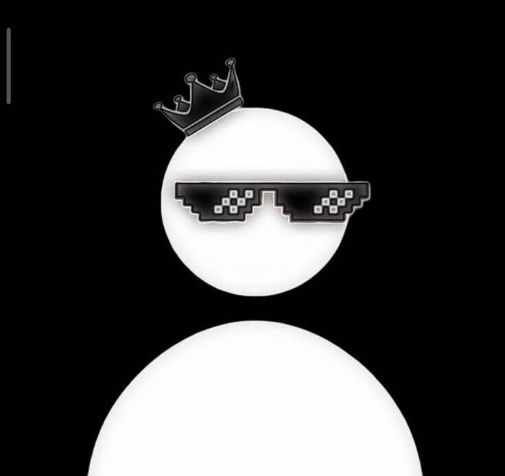 Pixel Glasses and Crown pfp Profile Picture