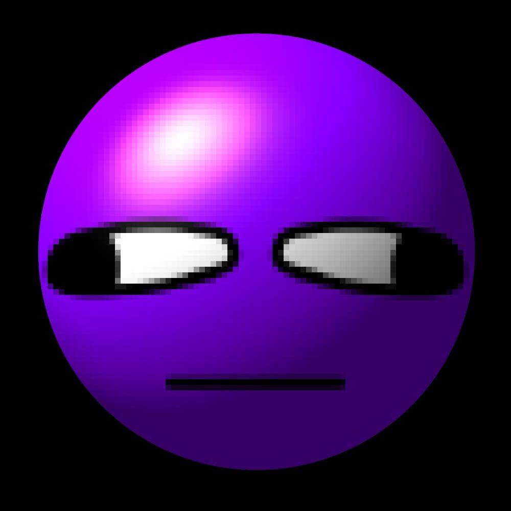 Purple Profile Picture of Funny Emoji pfp Profile Picture