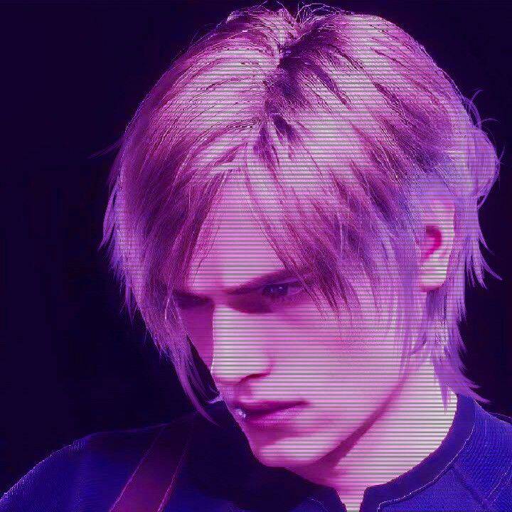 Purple Profile Picture of Mysterious Character pfp Profile Picture