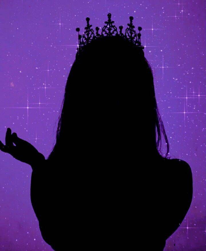 Purple pfp Profile Picture of Mysterious Queen