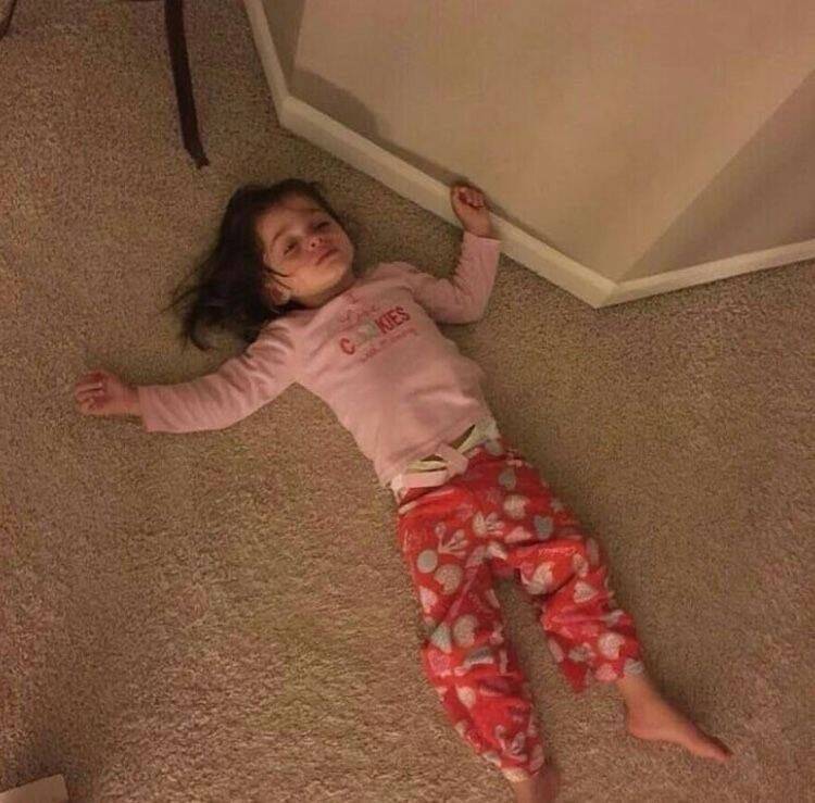 Sad pfp Profile Picture of Girl Lying on the Floor