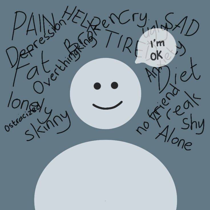 Sad pfp Profile Picture of Person Alone with Emotions