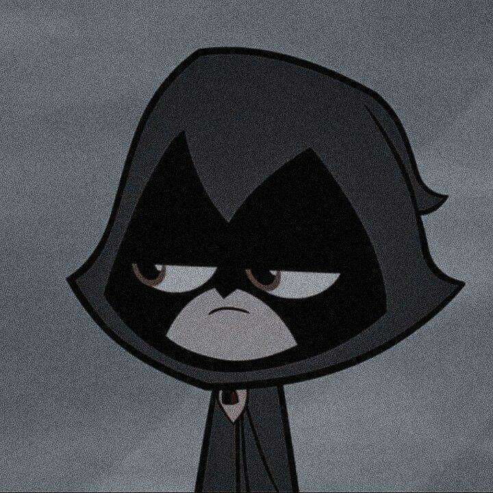 Sad Raven pfp Profile Picture Thinking