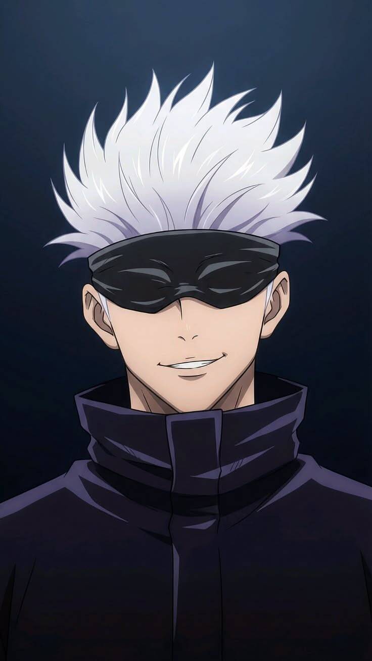 Satoru Gojo pfp Profile Picture with Smile and Sunglasses