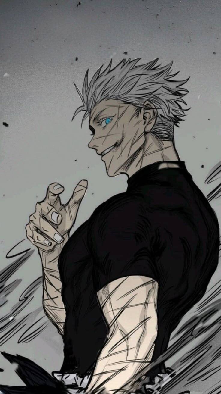 Satoru Gojo pfp Profile Picture with Confident Smile