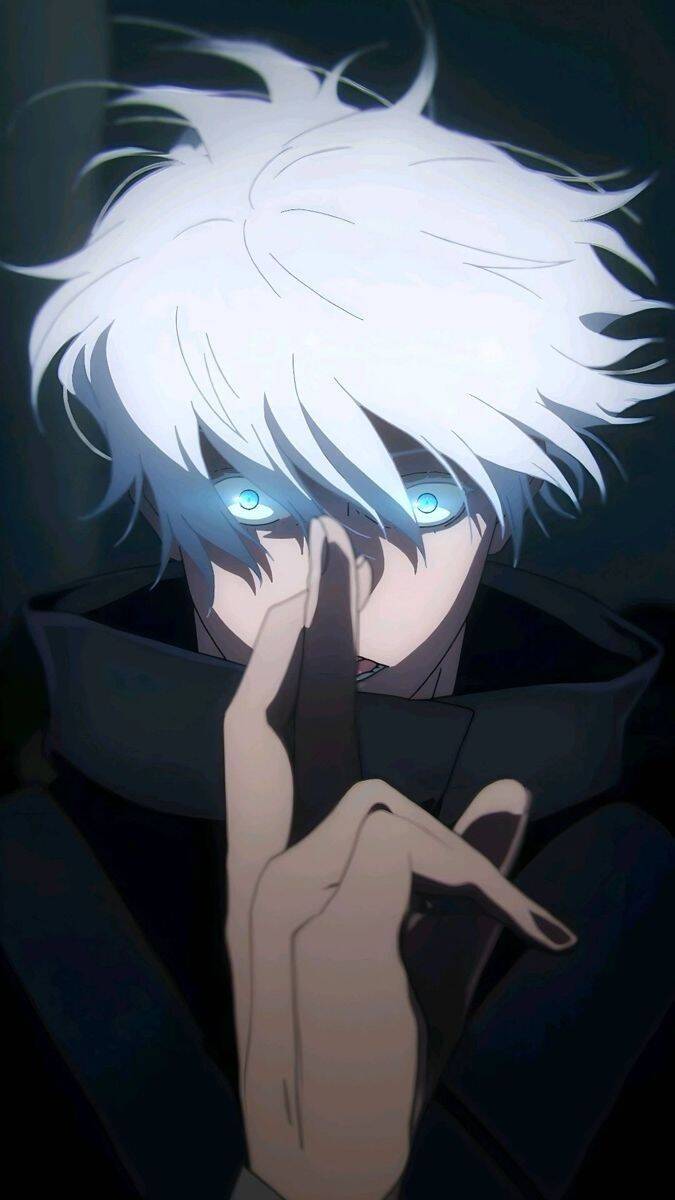Satoru Gojo pfp Profile Picture with Bright Eyes